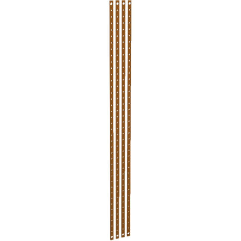 Linergy BS - JdB de fond 160A - barres taraudées 15x5 - L=1000 mm - lot de 4 - LVS04161