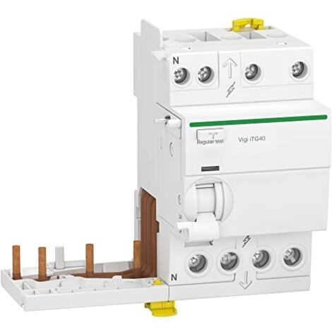 Acti9 iTG40 - module différentiel Vigi tête de groupe - 3P+N 25A 300mA typ A SI (1/4)