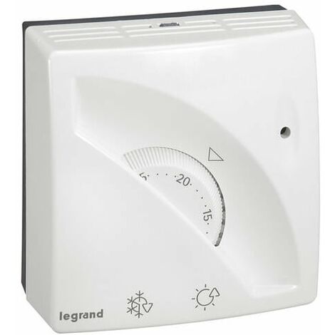 Thermostat d'ambiance mécanique saillie - 049898 - LEGRAND
