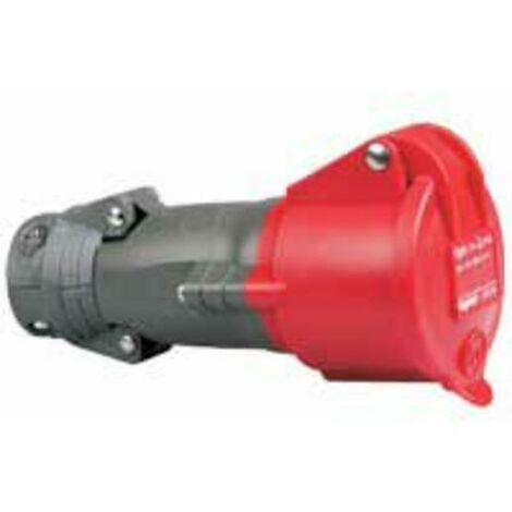 Prise mobile Hypra IP44 16A - 380V à 415V - 3P+T - plastique - 052283 - LEGRAND