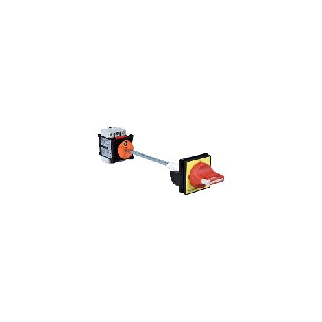 sectionneur - tesys vario - 80a - 3 pôles - poignée rouge - cadenassable - schneider electric vccf4 (1/3)