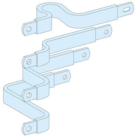 PrismaSeT P Active - Liaison JdB.V NSX100/250 - horizont. fixe maneton - 4P - LVS04424