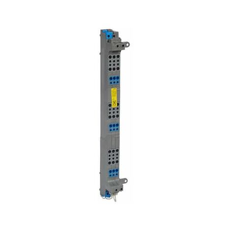Legrand – Peigne d'alimentation vertical 63A VX³ à bornes automatiques – 6 départs par phase – Tension 400V – Capacité 25mm² pour coffrets 4 rangées