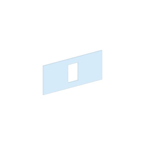 PrismaSeT G Active - Plastron INS/INV 250-4M-L=600-horiz.-fixe-Cde rot.-RAL9003 - LVS03231 (1/2)