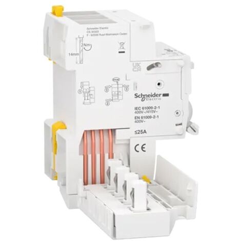 Disjoncteur Différentiel Merlin Gerin 25A 30mA Courbe C - 2 Pôles - Occasion Fonctionnel
