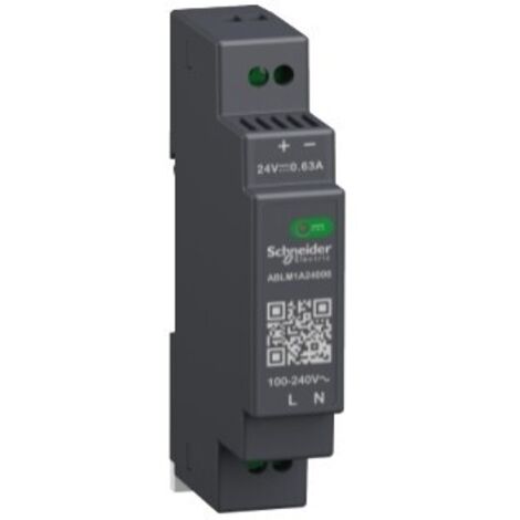 Modicon ABL - alimentation à découpage - 0,6A - 100à240Vca mono/biphasé - 24Vcc