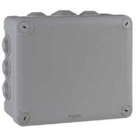 Mureva Box, boite de dérivation IP55 + embouts 175x150x80, gris - ENN05010 (1/4)