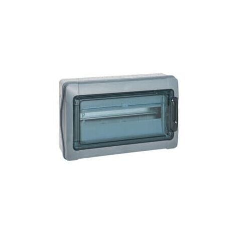 Coffret étanche Plexo³ 18 modules avec embouts à perforation directe prémontés IP65 IK09 - Gris - LEGRAND