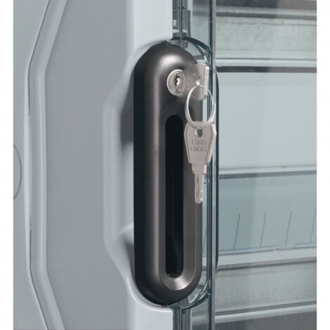 Coffret étanche Plexo³ 18 modules avec embouts à perforation directe prémontés IP65 IK09 - Gris - LEGRAND