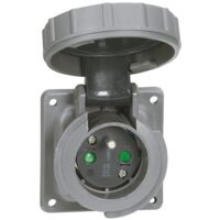 Legrand – Prise de courant fixe 2P+T à brochage domestique – IP66/67 – 250V – plastique – 16A – pour chantiers humides