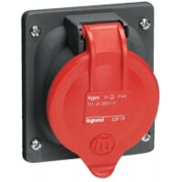 Legrand Hypra 52944 – Prise Industrielle 32A 380/415V – IP44 Mâle étanche 3P+N+T