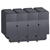 1 CACHE BORNES LONG 4P POUR EPANOUISSEUR ACC DISJONCTEUR NSX400/630 INV/INS - LV432596