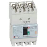 Disjoncteur magnétothermique DPX³160 pouvoir de coupure 25kA 400V - 3P - 16A - LEGRAND