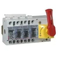 Interrupteur-sectionneur Vistop – 4P – 100 A – Commande frontale – Rouge - LEG022322