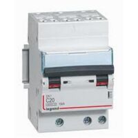 Legrand 407840 Disjoncteur DX3 3P C25 6000A/10KA 3M