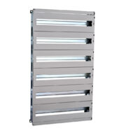 Spacial S3X - châssis modulaire DLM - H500L400 - 48 modules - pour coffret - NSYDLM48