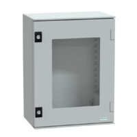 Thalassa PLM - Coffret polyester 430x330x200 - Porte vitrée - IP66 Ral 7035 (NSYPLM43TG)