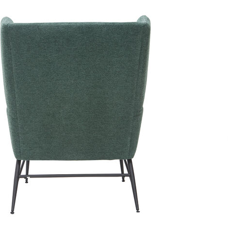 DUHOME Fauteuil de salon gris en velours pivotant réglable en hauteur 440