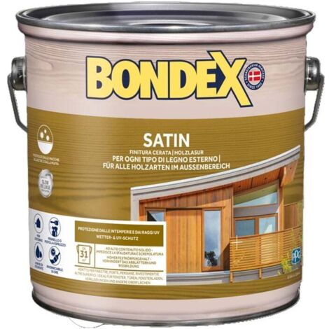 BONDEX SATIN Vernice di finitura per esterno Macassar 750 ml