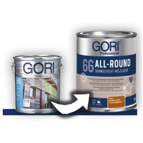 Gori 66-7801 ROVERE CHIARO 5 l - Impregnante di finitura per legno esterno