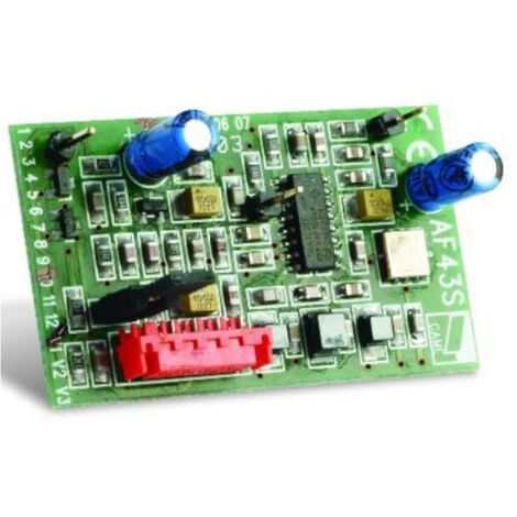 CAME 001AF43S Carte radio embrochable EN 433,92 MHZ