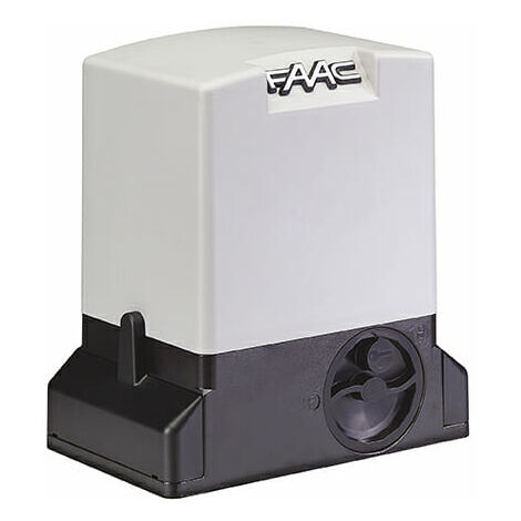 Faac – Moteur pour portail 24V – Longueur de vantail maximale 2.5m – Moteur à courant continu pour usage résidentiel et industriel