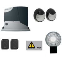 NICE Kit Automatisme de portail coulissant ROBUS 400 + 1 On2E