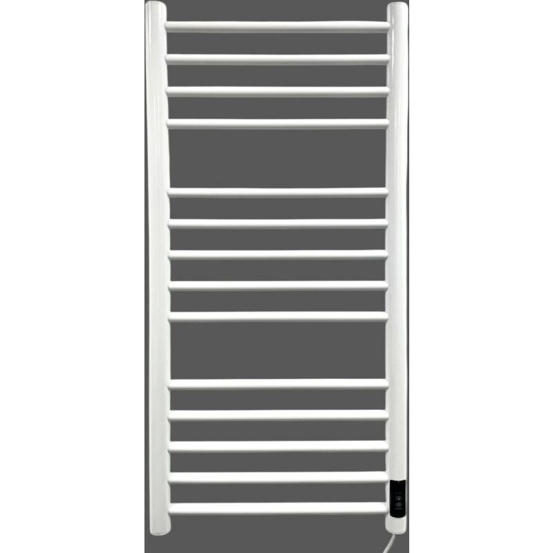 Larne White Dry Electric Towel Rail 500x1000mm
