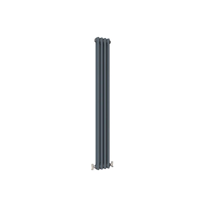 Traditional Anthracite 2 Column Radiators 1500mm high 200mm wide