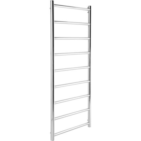 Davos Stainless Steel Towel Rail 600 x 1000mm Bathroom Towel Radiator (1/3)