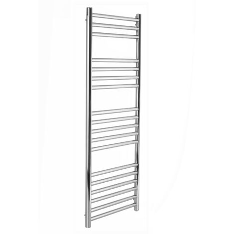Riga Stainless Steel Heated Towel Rail 600 x 1000mm