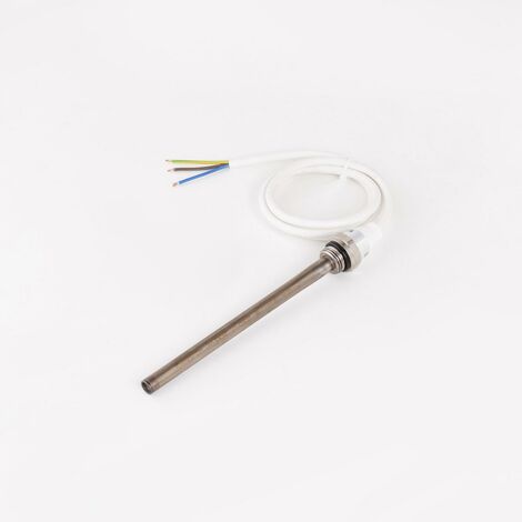 250w PTC Towel Rail Electric Heating Element, Chrome white Towel Radiators 240v
