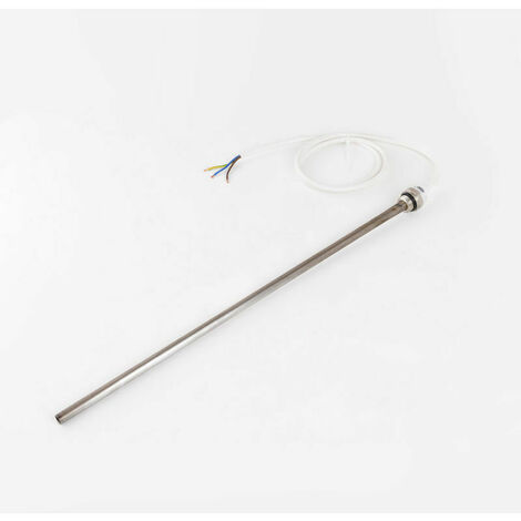 600w PTC Towel Rail Electric Heating Element, Chrome white Towel Radiators 240v