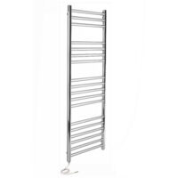 Riga Electric Stainless Steel Heated Towel Rail 600 x 1000mm