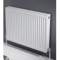 Prorad Type 11 400mm high (Width: 600mm) Single Panel Compact Convector Central Heating Radiator