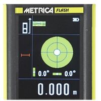Télémètre Laser Metrica Flash C100 - Avec Caméra Jusqu'à 100m