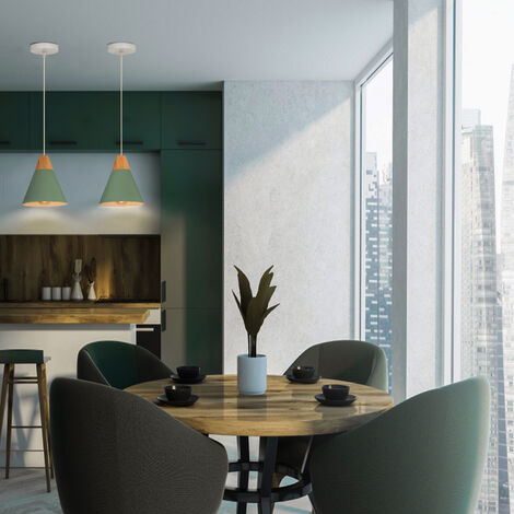 Modern Pendant Light Green Nordic ...
