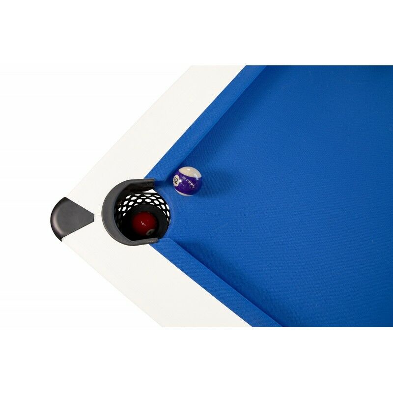 Billard américain harmony 6ft - 206 5 x 116 5 x 80 cm avec accessoires et  plateau dînatoire - couleur noir - La Poste