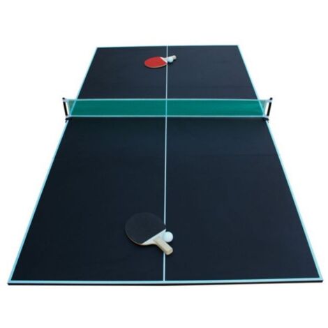 Plateau de table de ping-pong avec accessoires - pliable ( 3 panneaux)