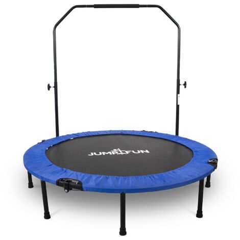 Mini Trampoline Fitness Jump4fun Pliable Double-Bar - Ø122cm