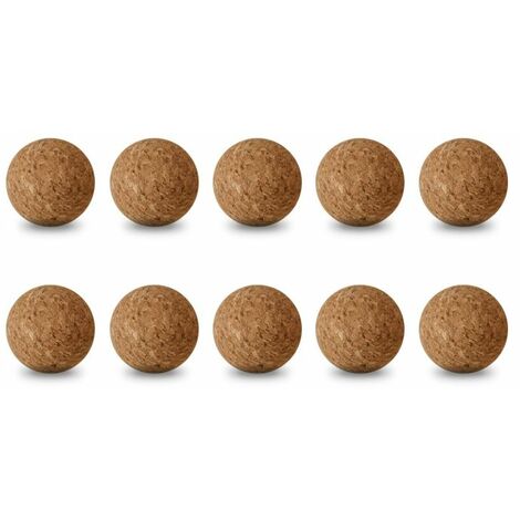 LTS FAFA 10 Pièces Mini Balles de Baby-Foot, 32 mm/1,26 Pouces