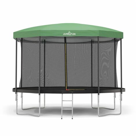 Auvent de Trampoline Extérieur, Pare-Soleil Trampoline Couverture Protection Solaire Accessoires d'Ombrage Trampolines Faciles à Installer