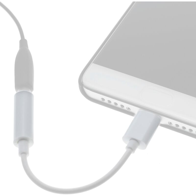 Cable adaptador BeMatik auriculares USB-C macho a minijack 3.5mm hembra  12cm - Cables USB - Los mejores precios