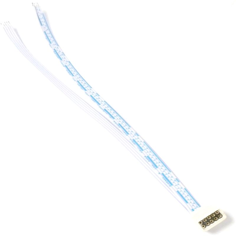 Empalme con cable de 20 cm para tira de LED RGB de 12 mm - Cablematic