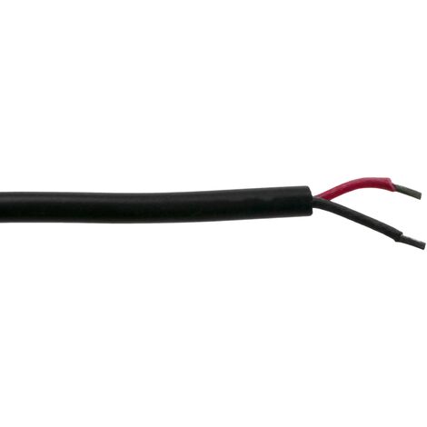 Cable de alimentación DC-Jack conector 5.5x2.5mm de 1m (M/H) - Cablematic