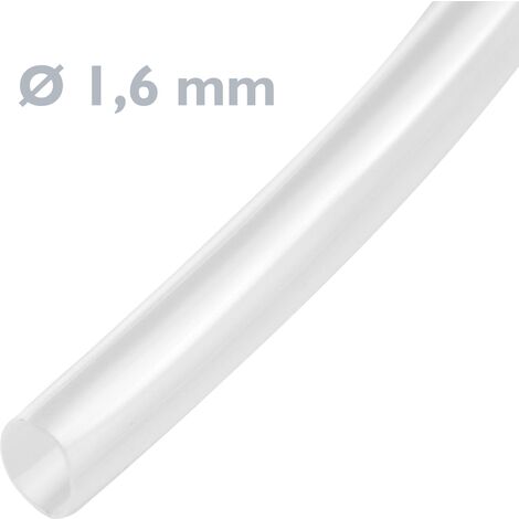 BeMatik - Tubo termoretráctil transparente de 12,7mm en bobina de 3m