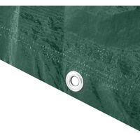 PrimeMatik - Funda protectora impermeable para mesa cuadrada 130x80x130cm