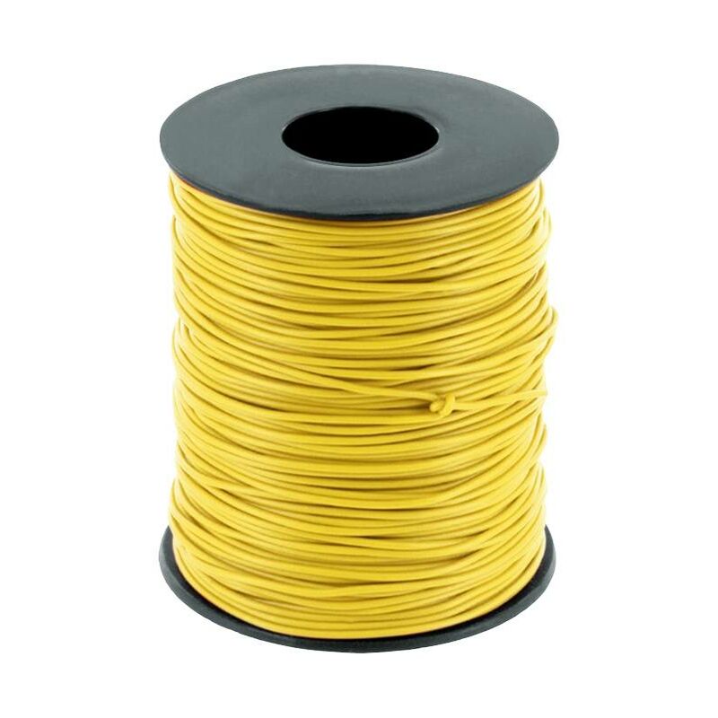 Fil De Câblage Velleman – ø 1.4 Mm, 0.2 Mm², Monobrin, Gris, 100 M Sur Rouleau !