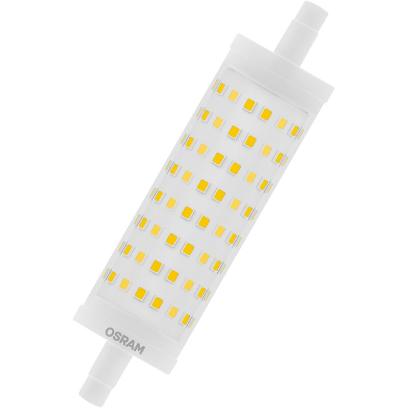 OSRAM 4058075432550 LED CEE E (A - G) R7s forme de cône 15 W = 125 W blanc chaud (Ø x L) 29 mm x 118 mm 1 pc(s) A675292