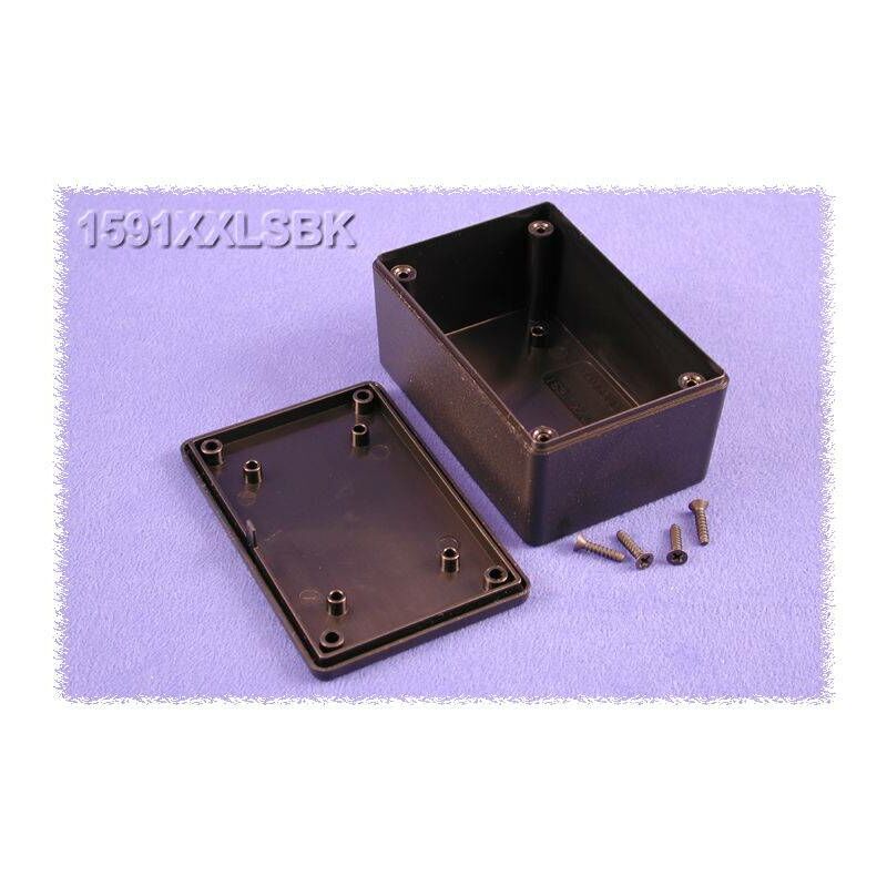 Boîtier universel Hammond Electronics 1591XXLSBK ABS noir 87 x 57 x 40 1 pc(s) W63859
